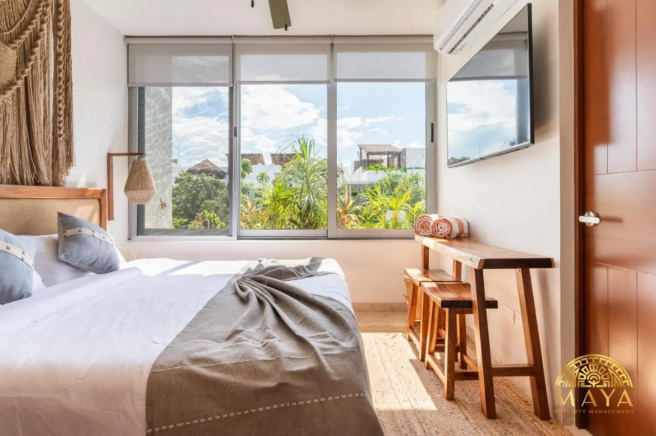 Nhoa 305A Lux 2Br Condo Pool View In Aldea Zama Tulum 0*,  Mexico
