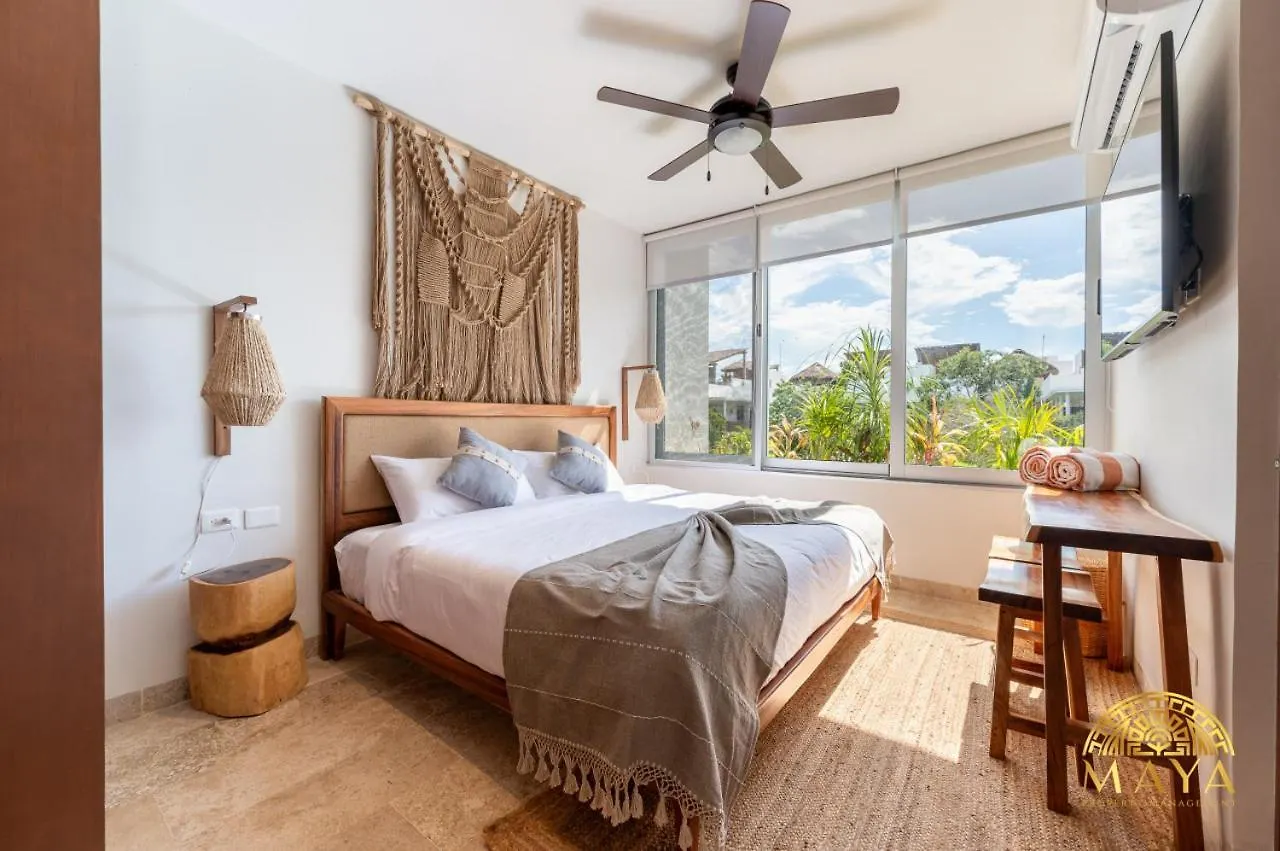 Nhoa 305A Lux 2Br Condo Pool View In Aldea Zama Tulum Mexico