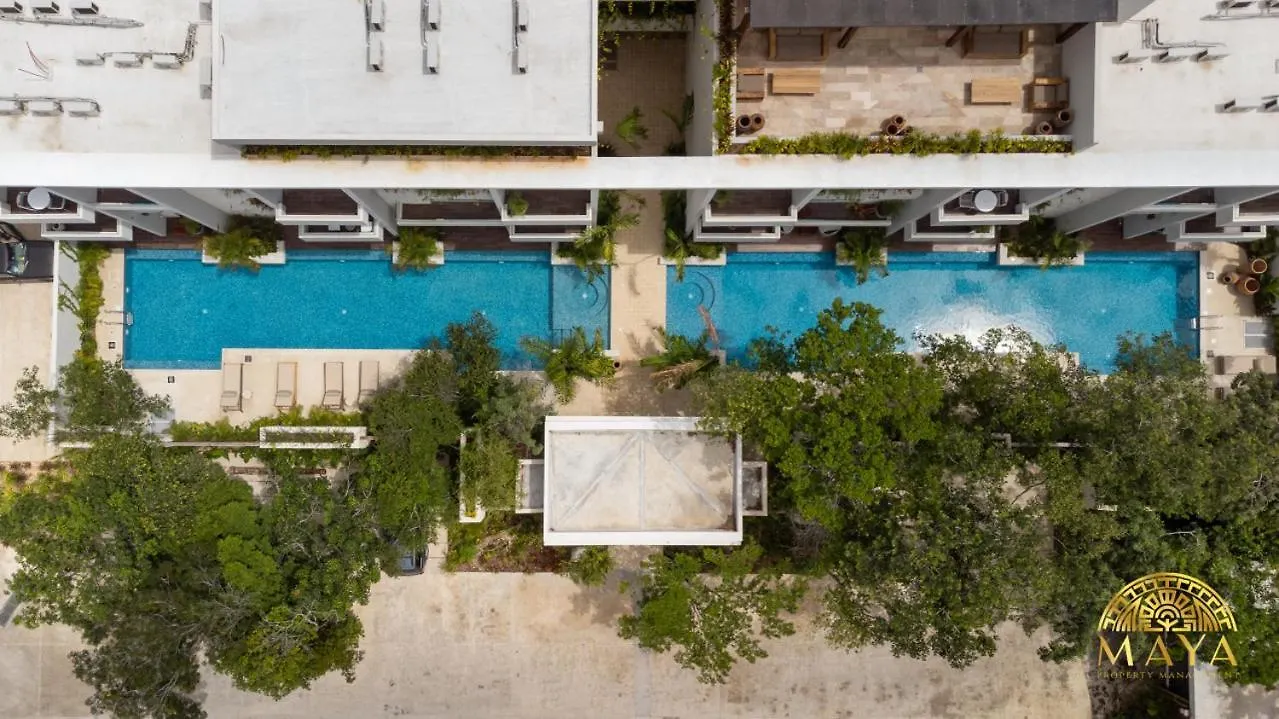 Nhoa 305A Lux 2Br Condo Pool View In Aldea Zama Tulum