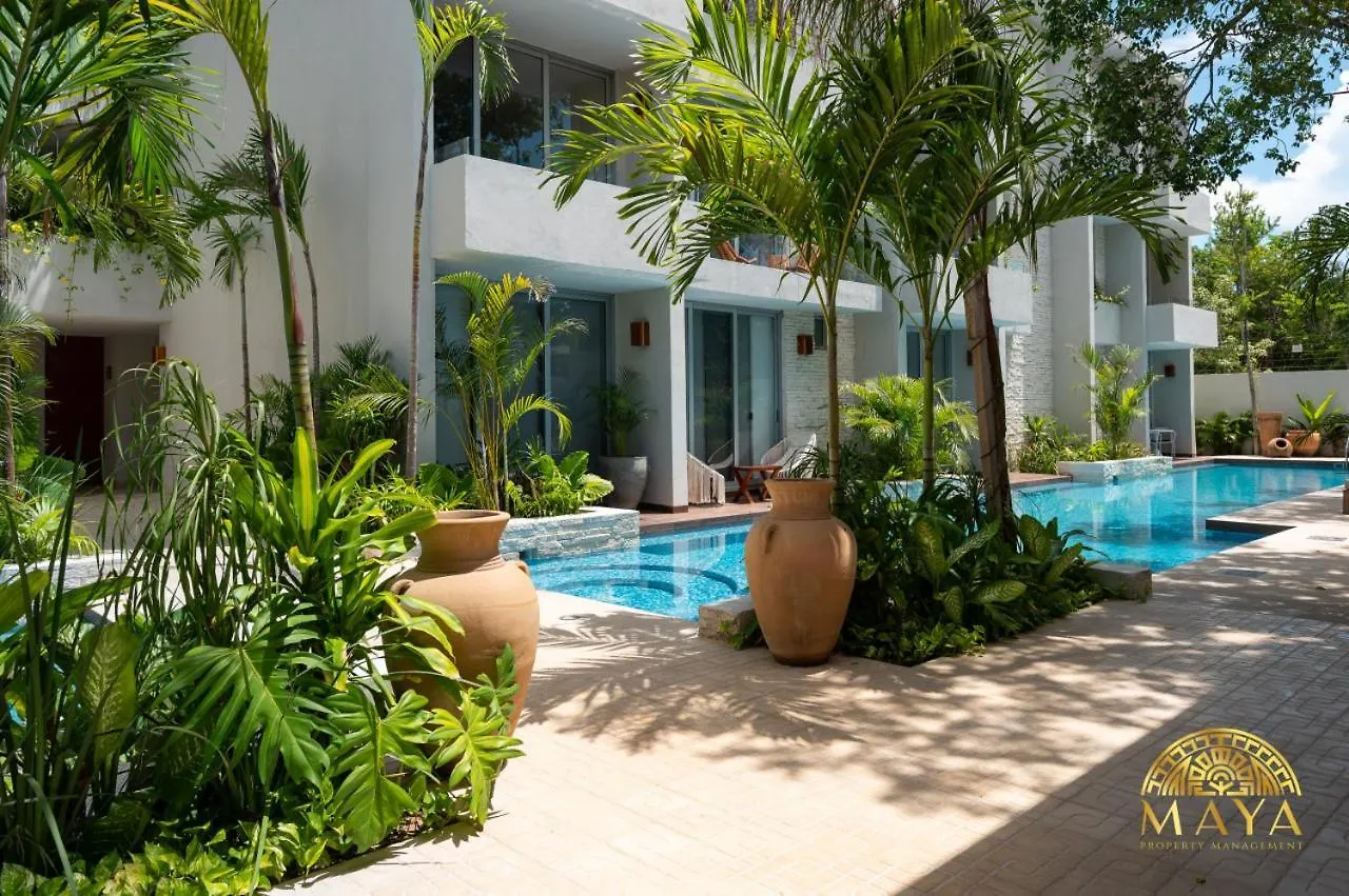 Nhoa 305A Lux 2Br Condo Pool View In Aldea Zama Tulum Feriehus